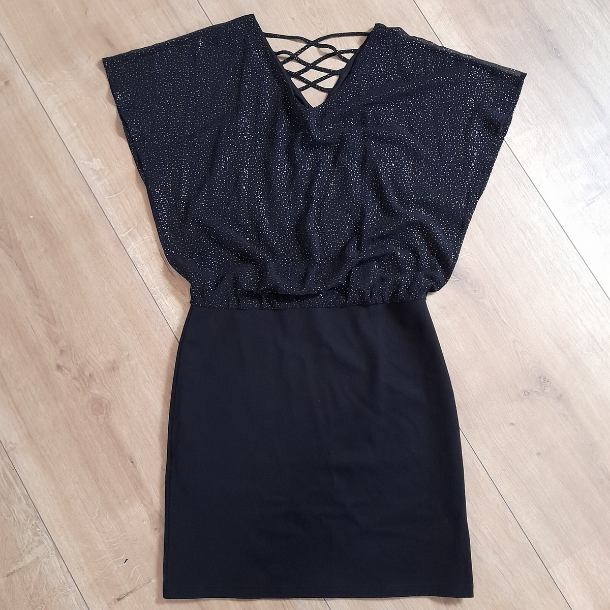 esprit kleid glitzer