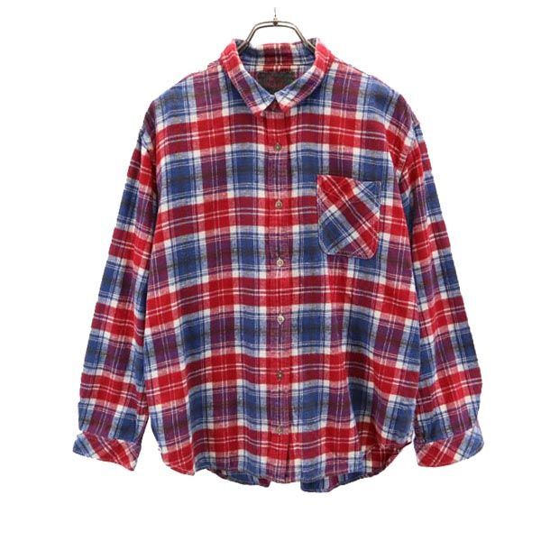 Ron Herman - RH tops． RH Vintage vintage Check Pattern Long sleeve Flannel shirt S