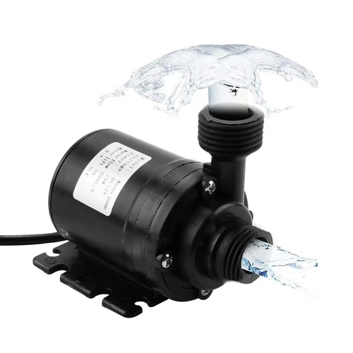 Mini Water Pump Quiet 12V 800L/H USB Brushless Motor Submersible Pool Water Pump - Picture 10 of 14