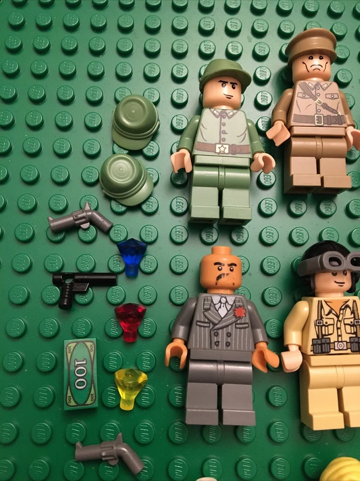 HUGE LEGO Indiana Jones 15x Minifigures +accessories Replacement Lot - Image 2 of 4
