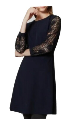 Loft lace long sleeve navy blue dress | eBay Loft lace long sleeve navy blue dress | eBay