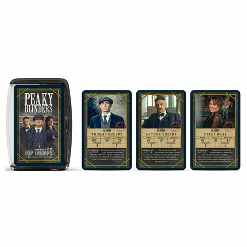 Top Trumps Peaky Blinders Edition Limited Edition Fun Card Game Exclusive - Picture 5 of 5