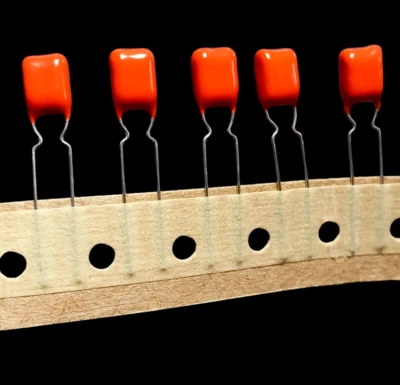 1uF 63v Polyester Film Capacitor BC Components MKT365 Pack 5 pcs