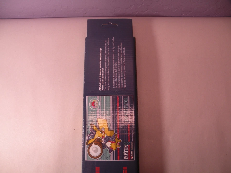 Pokemon 2015 World Championships Boston Pikachu Battle Mat In Box D - Image 4 of 4