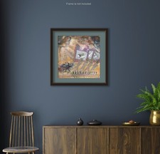 "ДЕТСКИЕ  СНЫ  ПРО ВОЙНУ. ФЛАГИ" Original Oil by Mikhail Shapiro