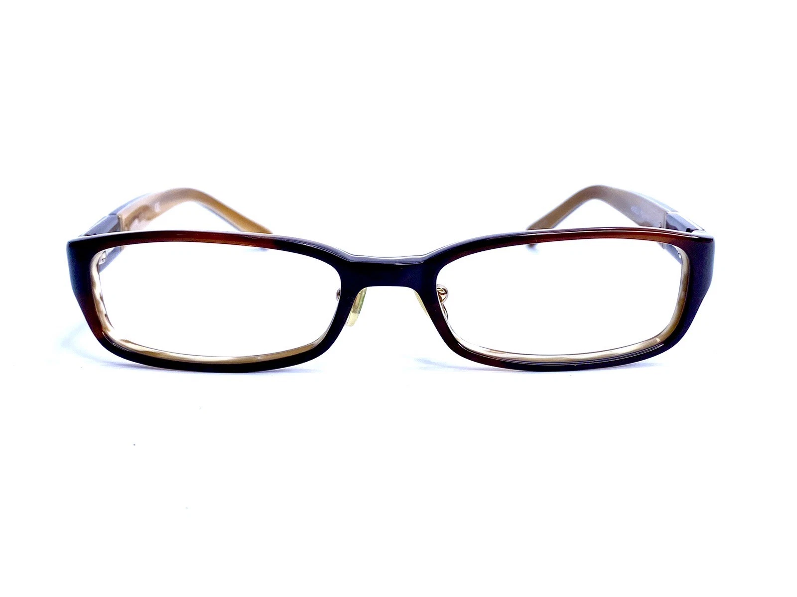 Kate Spade Brown Tortoise Rectangle Frame Flex Temples Angela FL4 50 17 135