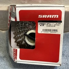 SRAM PG-850 Cassette - 8 Speed, 11-28T, Silver [ssg]