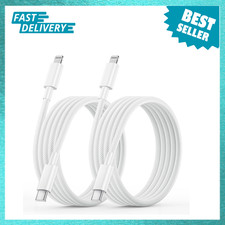 USB C to Lightning Cable 6FT Nylon Braided MFi Certified Fast Charging for