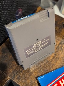 De colecci&oacute;n NES Nintendo CIB (HOCKEY SOBRE HIELO) Completo En Caja Con Manual PROBADO