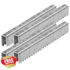 SITLDY 304 Stainless Steel 18 Gauge 1/4 Inch Narrow Crown Staples 5/8"-1000