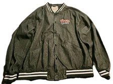 Coors Light Beer The Laundry Room Logo Limited Edition Stadium Denim Jacket 2XL 