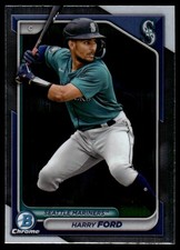 Harry Ford 2024 Bowman Chrome #BCP-230 Mariners MLB READ FREE SHIP AutographDen