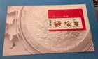 2012 Canada Post FDC, CoA/Story on Reverse - High Value Christmas Stamps
