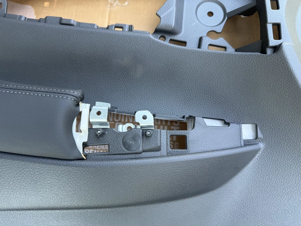 2016 Nissan Rogue Front Driver Left LH Door Trim Panel in Black - Image 3 of 4