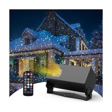 AIRIVO Outdoor Laser Lights Projector, 5 Color Motion Firefly Lights Star Sho...