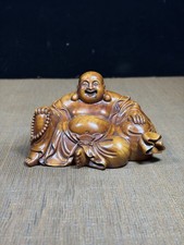 Exquisite Small Leaf Boxwood Maitreya Ornament