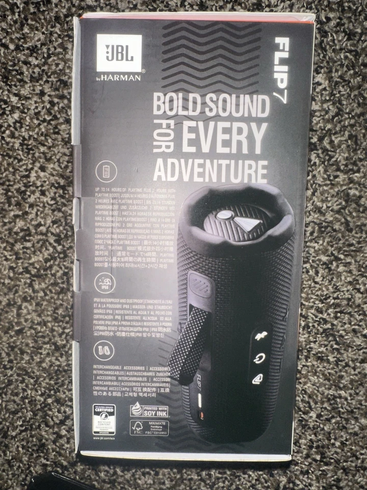 Altavoz portátil Bluetooth JBL Flip 7 Foto 4 de 4