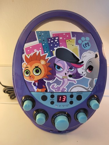 littlest pet shop disco party CD kareoke machine tested works