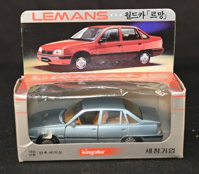 VINTAGE Sechang Kingstar Daewoo LeMans 1/35 Diecast Car Mint In Box Korea Rare