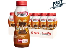 Premier Protein Indulgence Protein Shake, Salted Caramel Truffle, 12 Ct Free Shi
