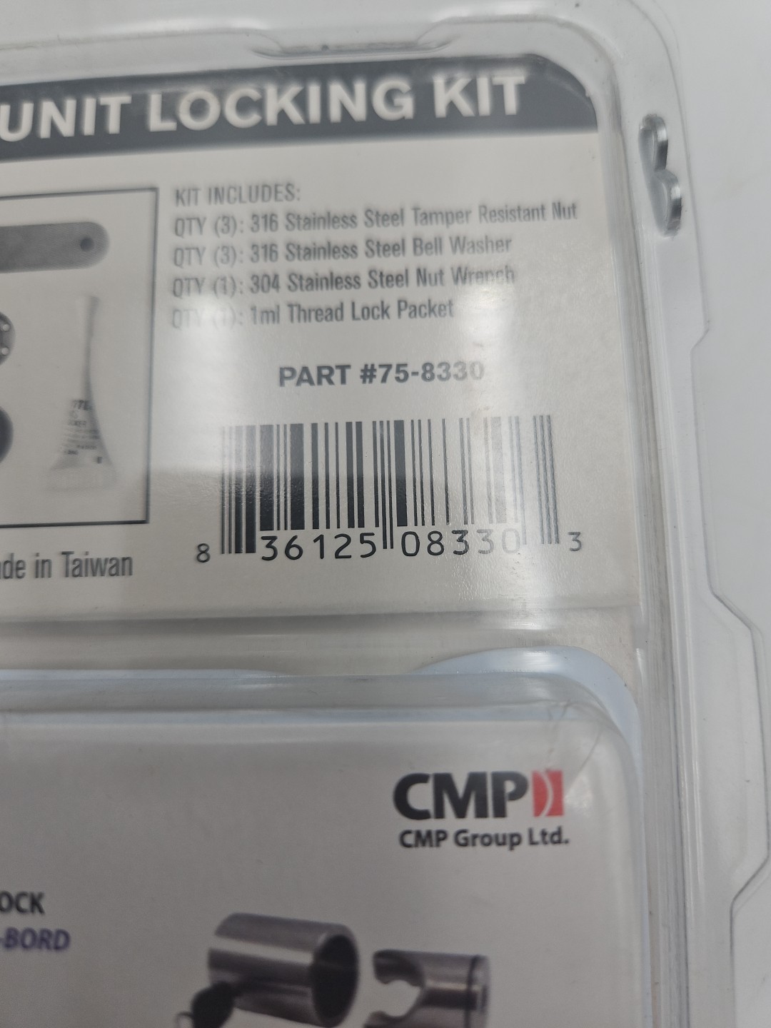 Panther 75-8330 Triple Lower Unit Lock For Mercury Verado/Optimax Outboard thumbnail 3