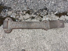 Antique A & O Works Standard Sink Bracket Cast Iron