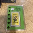 Postal Express Mint 2025 1 Oz 1 Gram Silver .999 Playing Card Joker 13