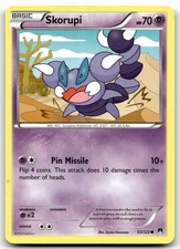 Skorupi #53 Prices | Pokemon BREAKpoint | Pokemon Cards