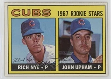 1967 Topps High # Rich Nye John Upham #608 Rookie RC