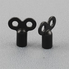 2Pcs Exhaust Valve Key Black Heater Exhaust Key For Standard Heating Valves