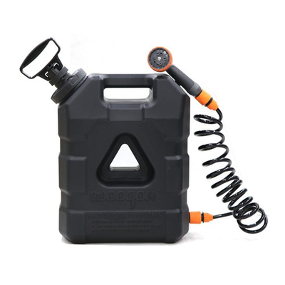 #ad 5.5 Gallon Portable Water Tank with Pump and 8 Modes Sprayer Emergency Water $214.99