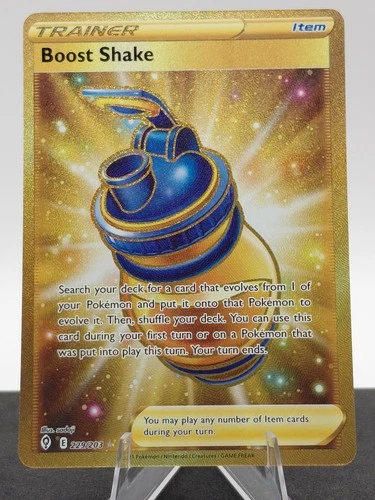 Boost Shake 229/203 Secret Rare Evolving Skies Pokemon Holo Near Mint