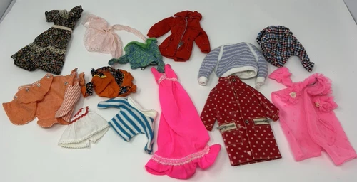 Barbie Lot Vintage Clothes Lot Francie Ken 13 Pieces