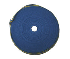 Elastic Cord Webbing Woven Elastic 2 1/4" W37C-Blue Cotton 50 yds 110 Stretch
