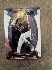 2023 Panini Chronicles Titan Baseball Silver Prizm Yiddi Cappe #24 Miami Marlins