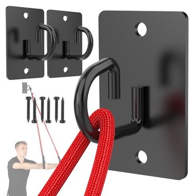 Wall Mount Workout Anchors Resistant Bands Wall Hooks for Yoga Fitness