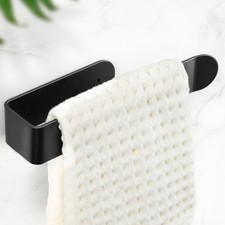 8 Inch Hand Towel Holder Self Adhesive Towel Bar for Bathroom Rustproof Alumin