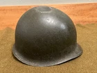 Vintage USGI US WW2 Army Military M1 Steel Pot Helmet Strap and Liner w Dents