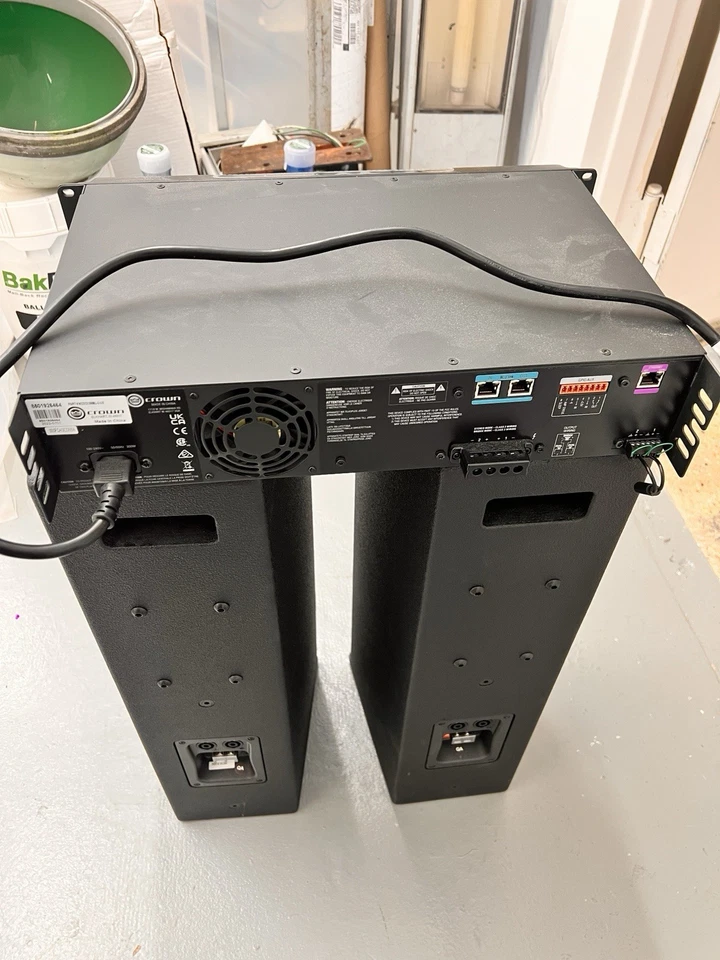 Crown NCDI2X300BL-U-US 300W 4-Channel Power Amplifier With Blu Link - Image 4 of 4