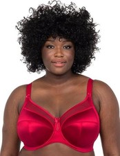 Goddess Keira Soft Cup Bra, Crimson GD6090CRN US 40J UK 40GG NWT