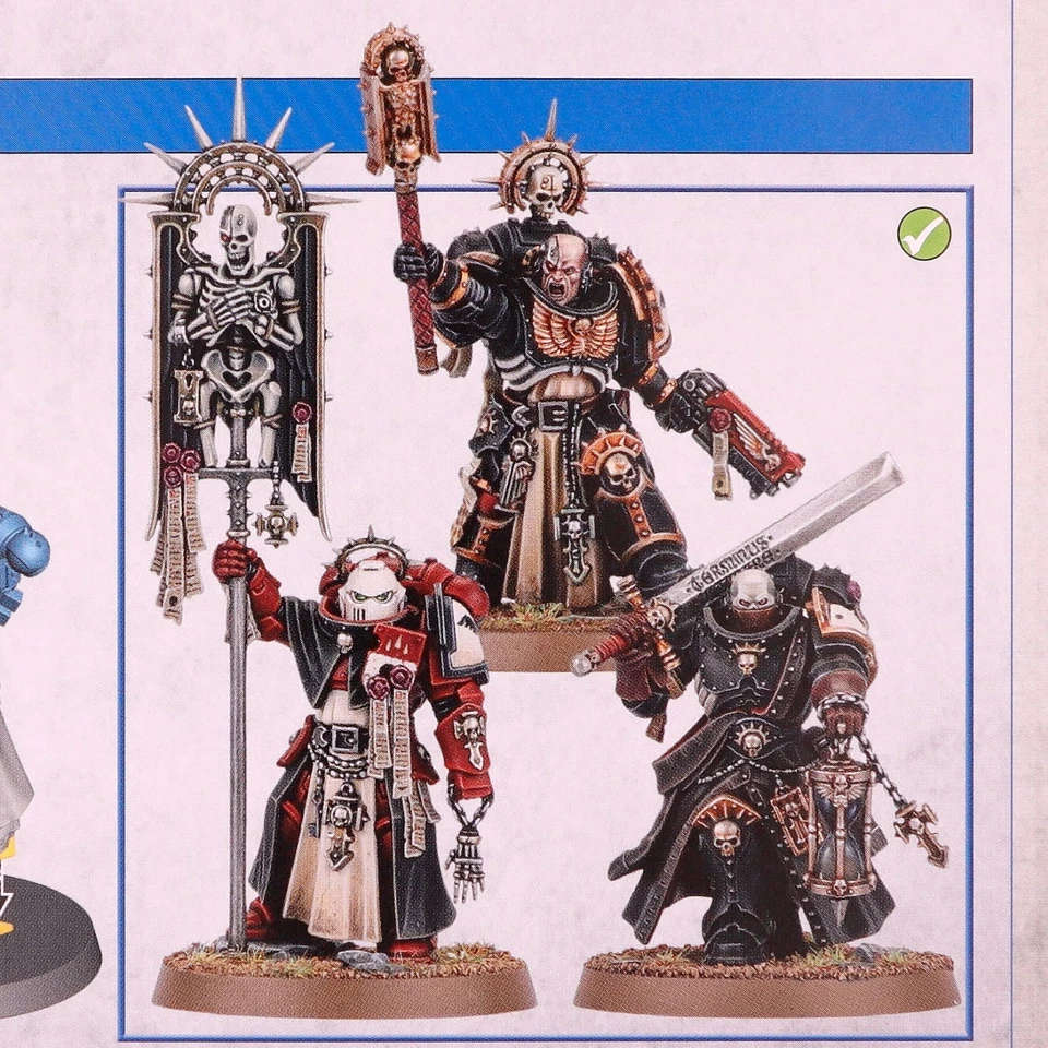 Space Marines Würdenträger des Ordens Einzelfiguren Warhammer 40.000 - Bild 2 von 4