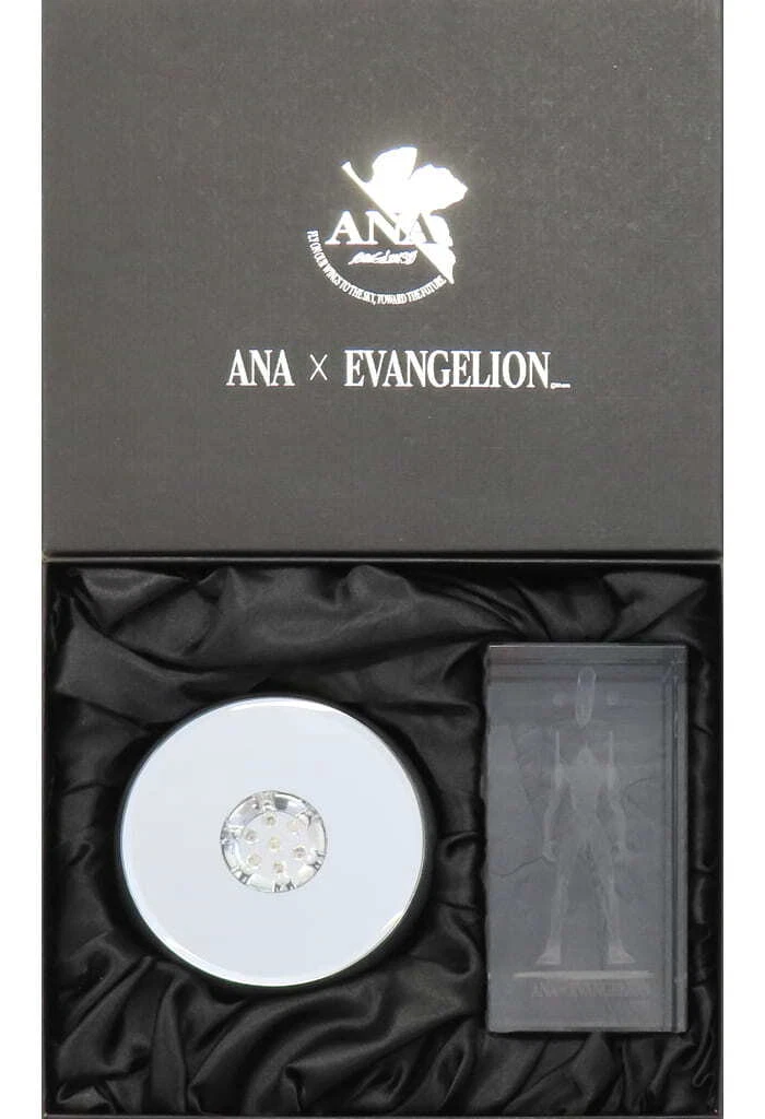 Evangelion First Plane Special 3D Crystal Glass ANA×EVANGELION Limited 100 world