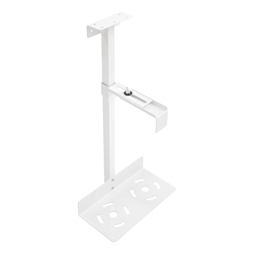 Halterung unter dem Schreibtisch weiß, verstellbar 5-53cm, für PC-Gehäuse 30kg - Bild 12 von 15