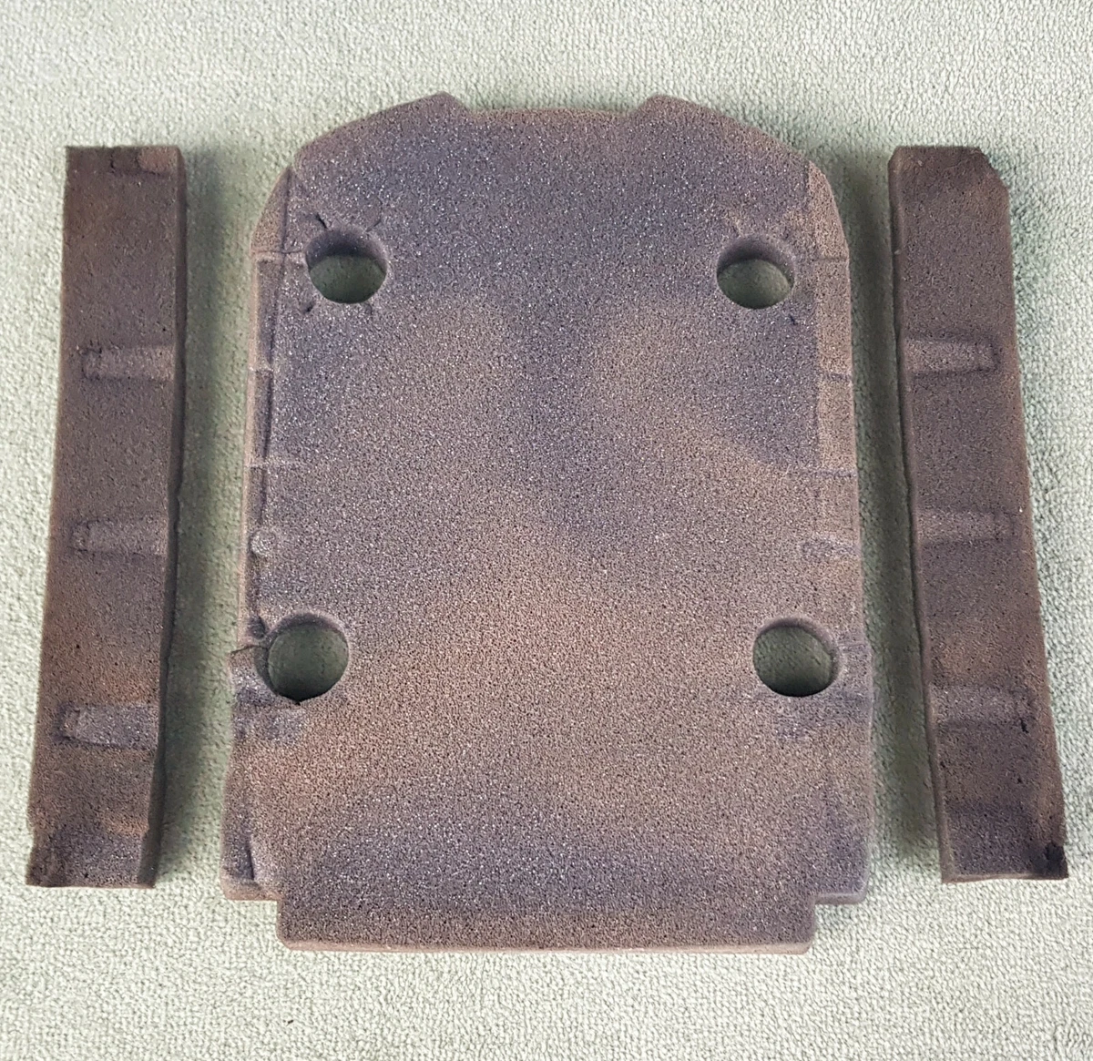 3x Stihl BR 500 550 600 700 Backpack Leaf Blower Foam Pad Cradle