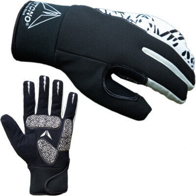 Winter Fahrradhandschuhe von ATTONO Winter Gel Fahrrad Handschuhe mit Membrane