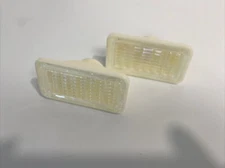 1968-69 Camaro Impala Nova Corvette Front Sider Marker lens Clear Pair