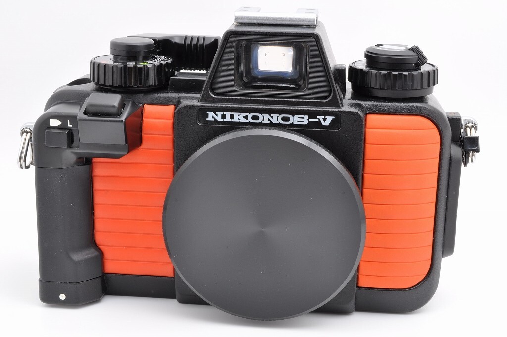 Near MINT] Nikon NIKONOS V Orange Underwater 35mm Film
