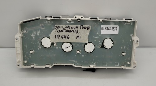 Lincoln Town-Continental 2011 panel de instrumentos usado P#9W13-10849-ac - Imagen 3 de 7