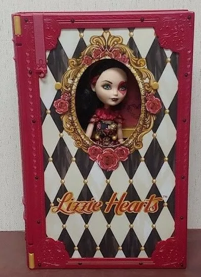 Ever After High LIZZIE HEARTS Spring Unsprung Book Playset with Doll N –  Toystops