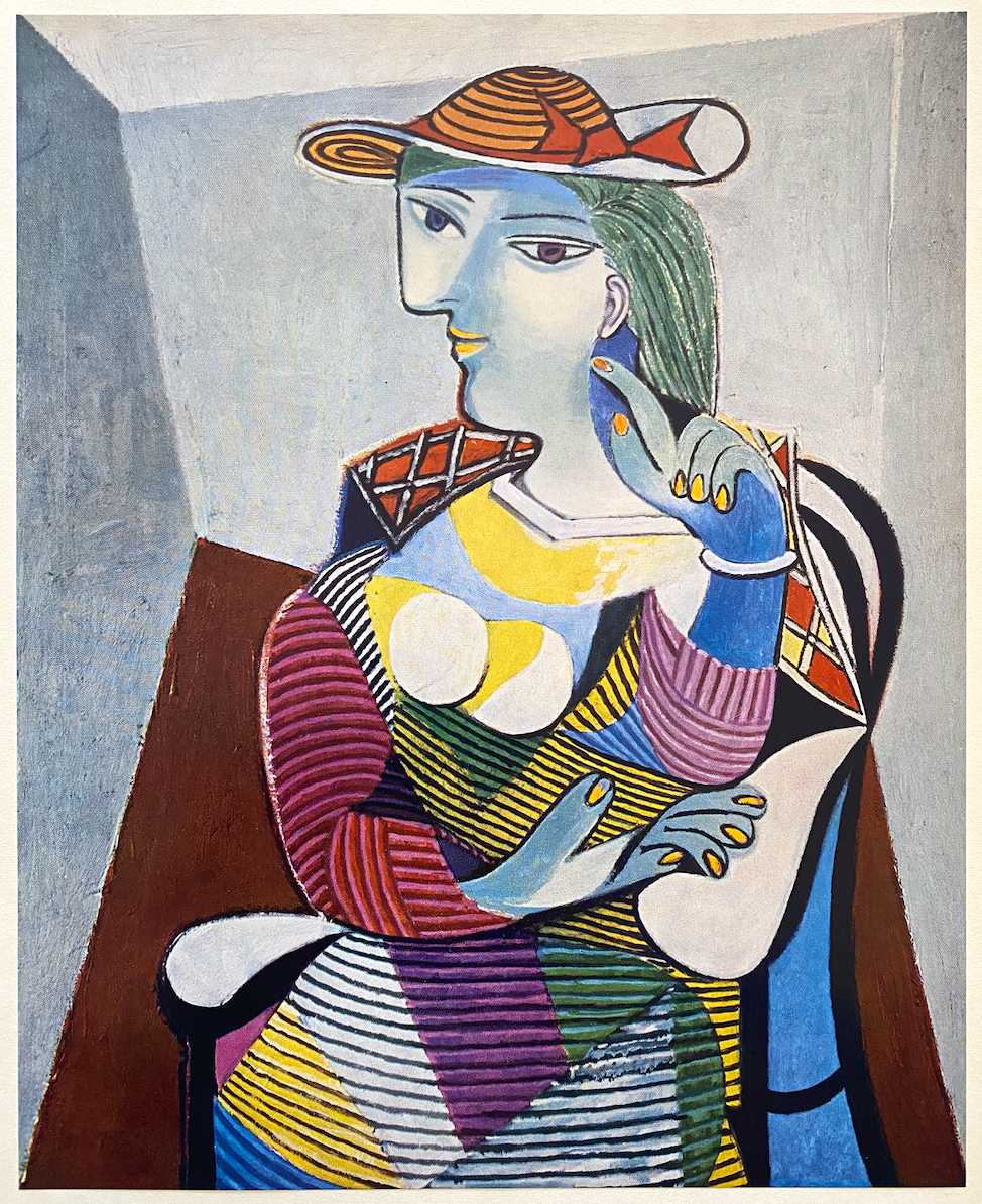 PABLO PICASSO RARE 1955 MODERNIST LITHOGRAPH PRINT 